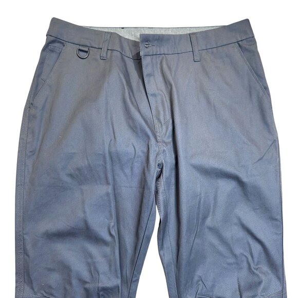 KITH Classics Men’s Cotton Jogger Pants Blue Twill Tapered Size 36 Streetwear - Picture 7 of 12